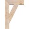 Ekena Millwork Traditional Block Smooth Bracket, Douglas Fir, 5 1/2"W x 24"D x 36"H BKT06X24X36TRA05SDF - alternate 4